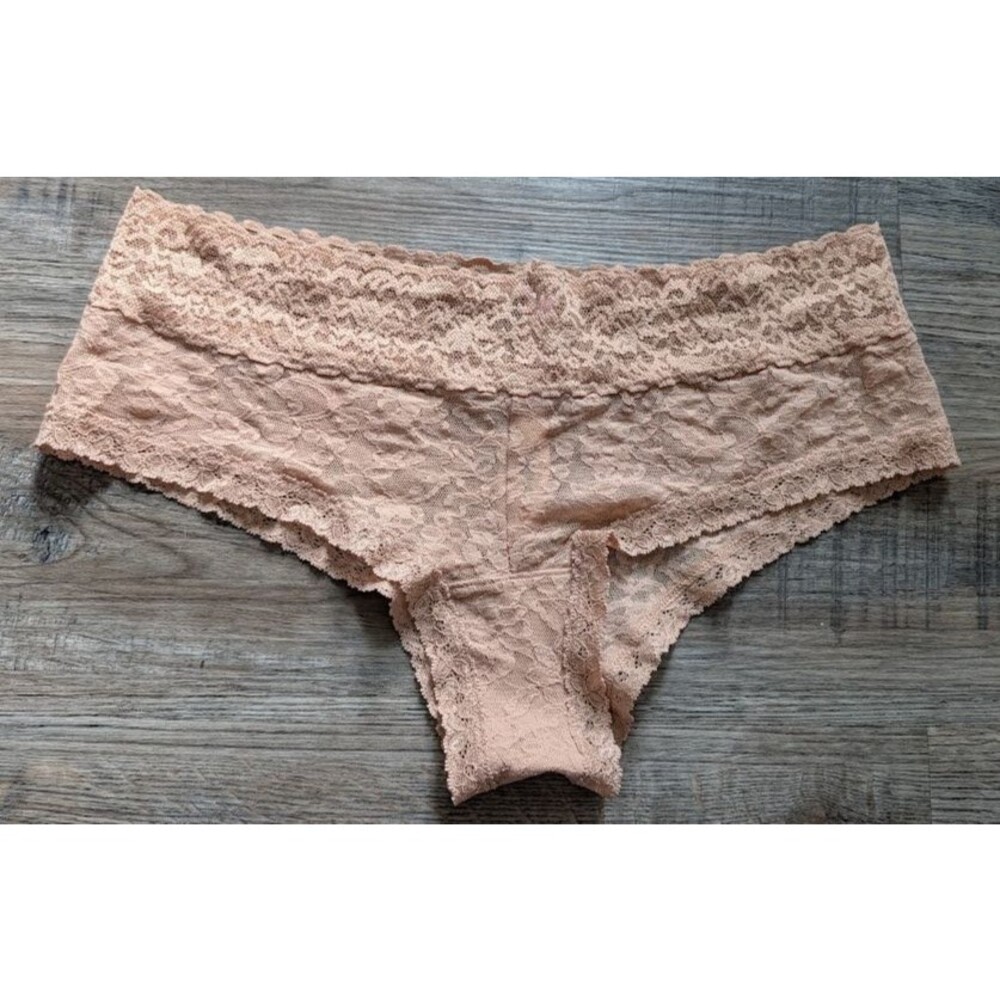 NWT Vtg Victoria's Secret The Lacie Hiphugger Panties Nude L